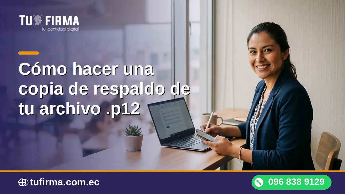 Cómo hacer una copia de respaldo de tu archivo .p12