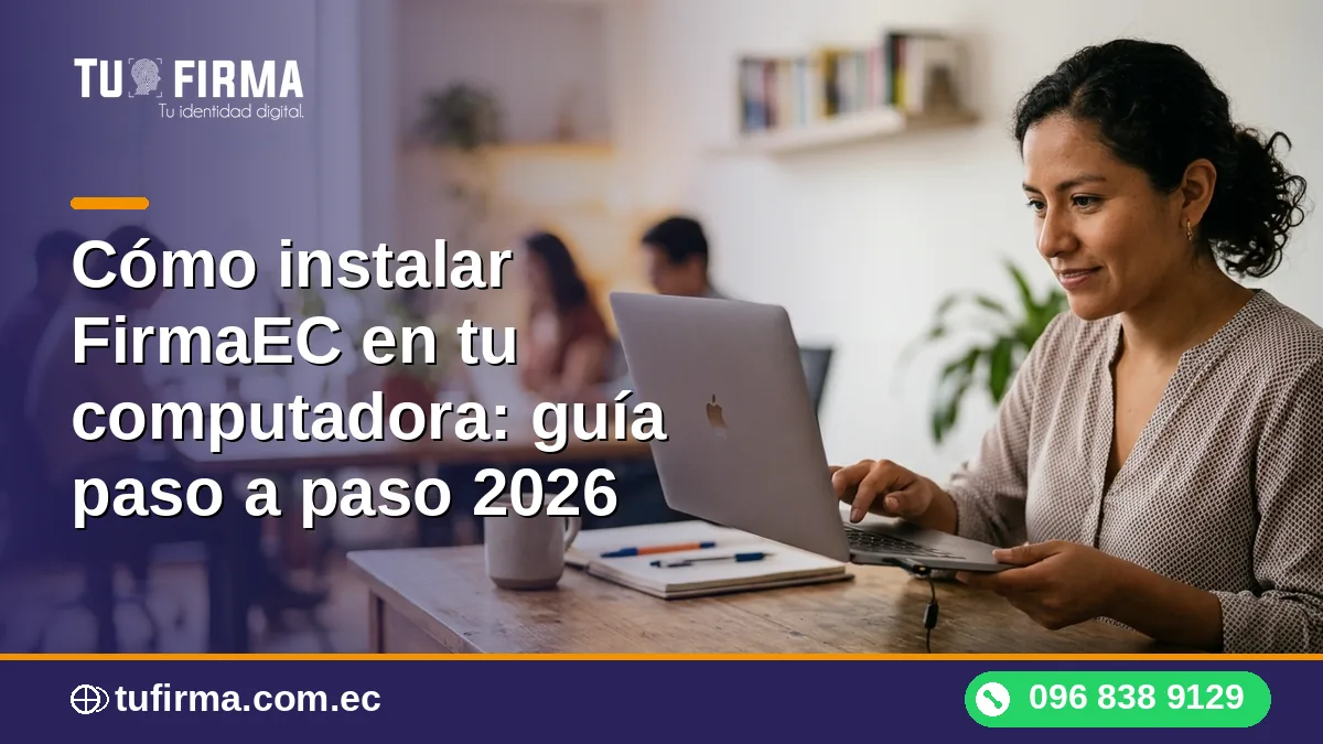 Cómo instalar FirmaEC en tu computadora: guía paso a paso 2026