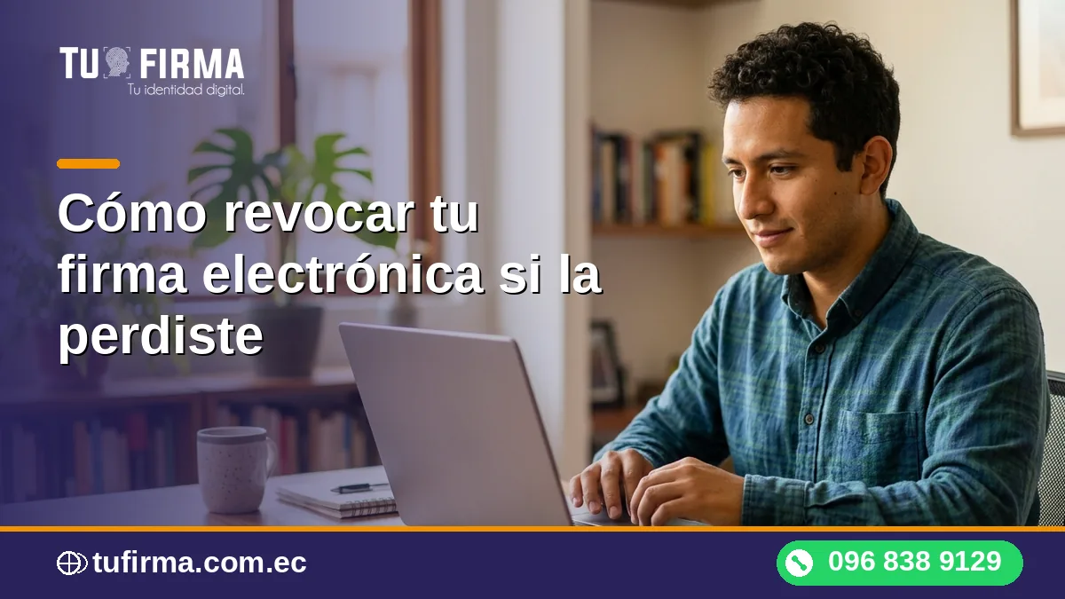 Cómo revocar tu firma electrónica si la perdiste
