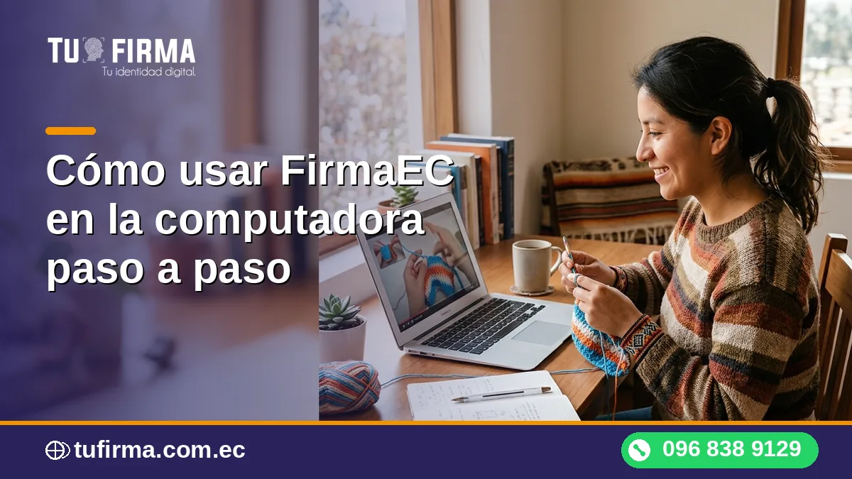 Cómo usar FirmaEC en la computadora paso a paso