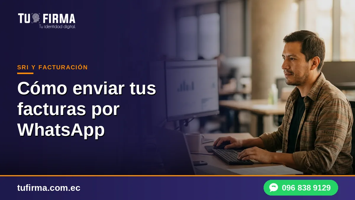 Cómo enviar tus facturas por WhatsApp
