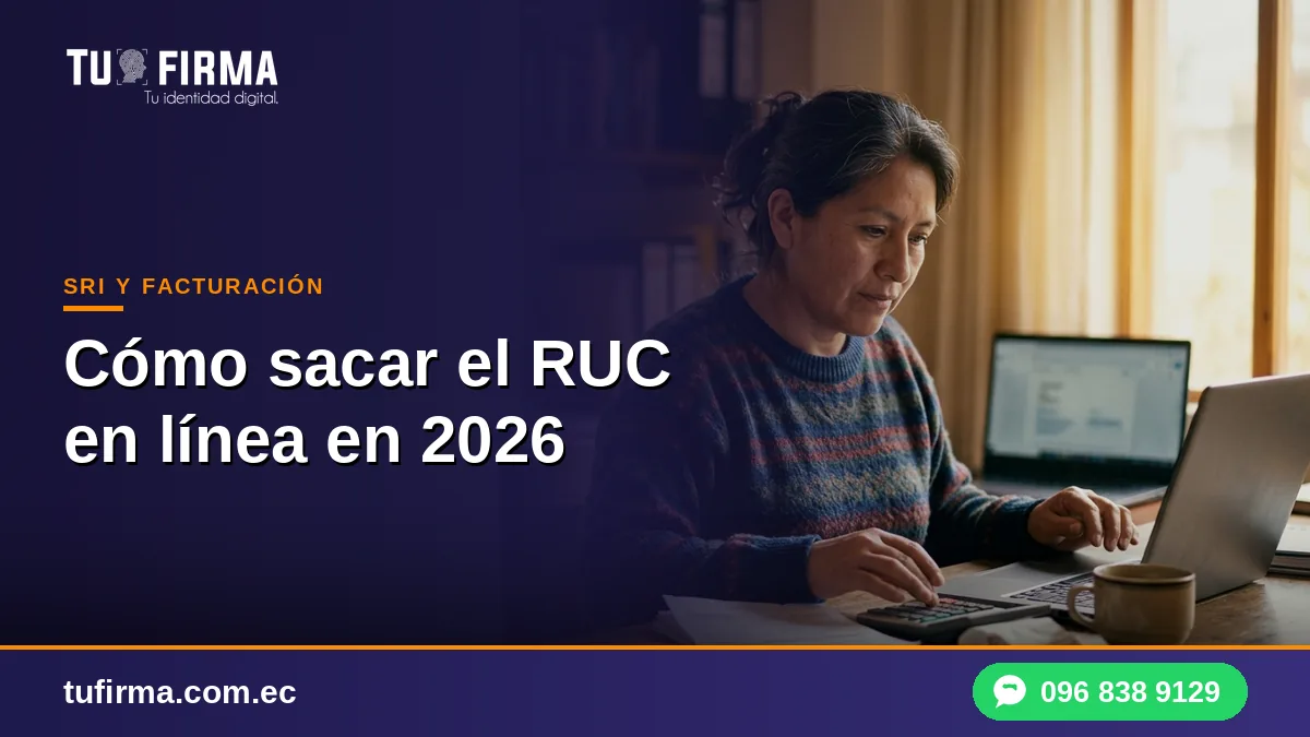 Cómo sacar el RUC en línea en 2026
