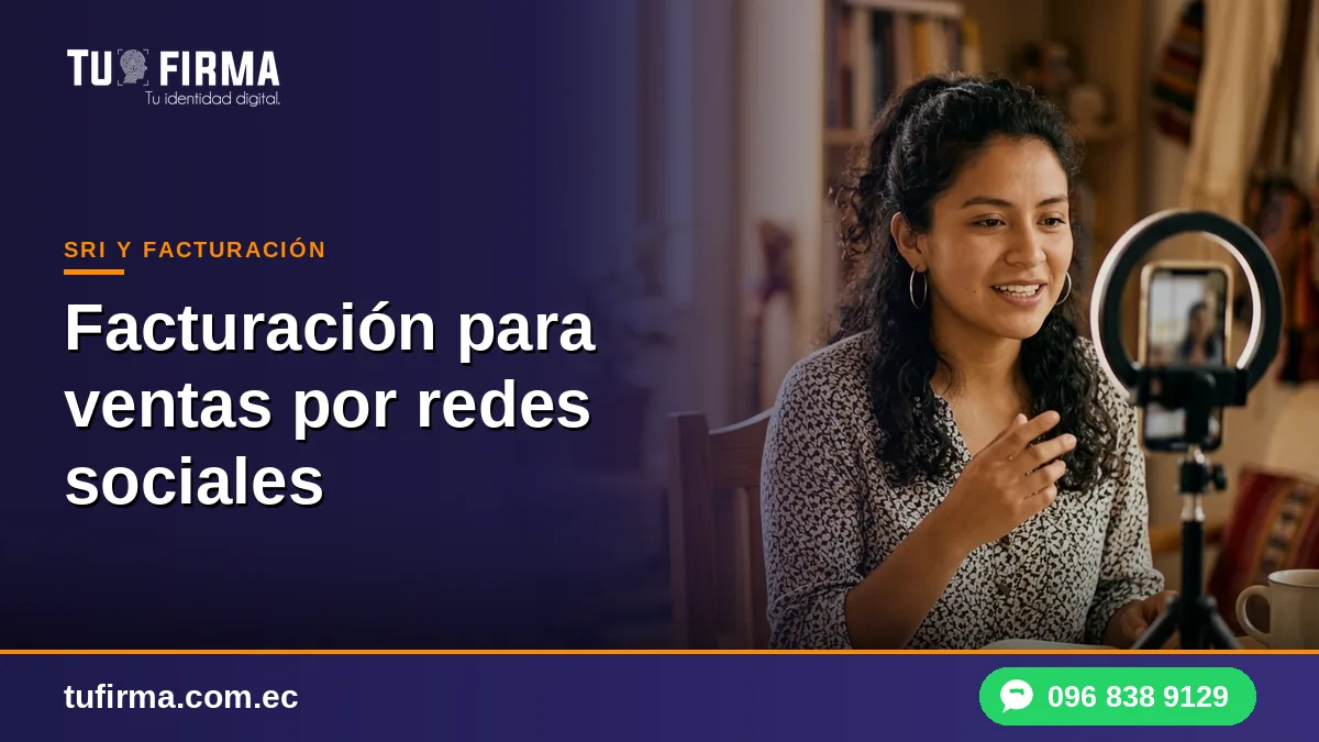 Facturación para ventas por redes sociales