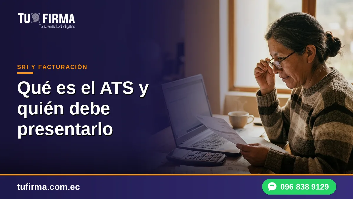Qué es el ATS y quién debe presentarlo